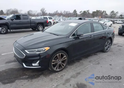 2020 Ford Fusion Titanium из США, поврежденный, VIN 3FA6P0D98LR174990